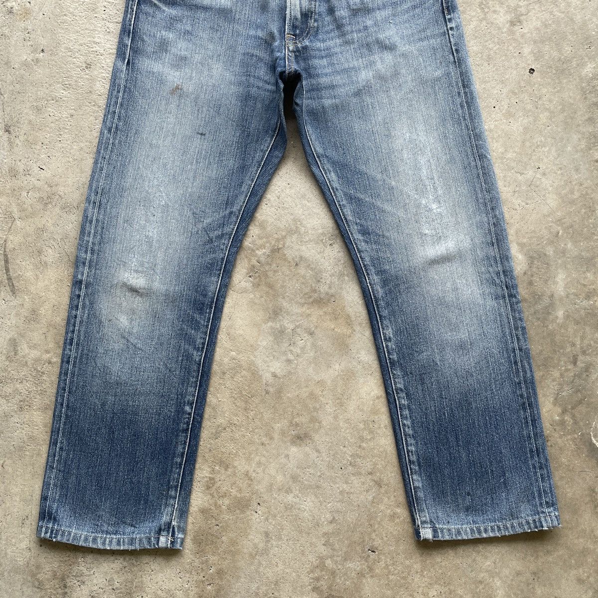 Japanese Brand W30💥 Vintage Japanese Brand Selvage Faded Denim Jeans Pants Size US 30 / EU 46 - 4 Thumbnail