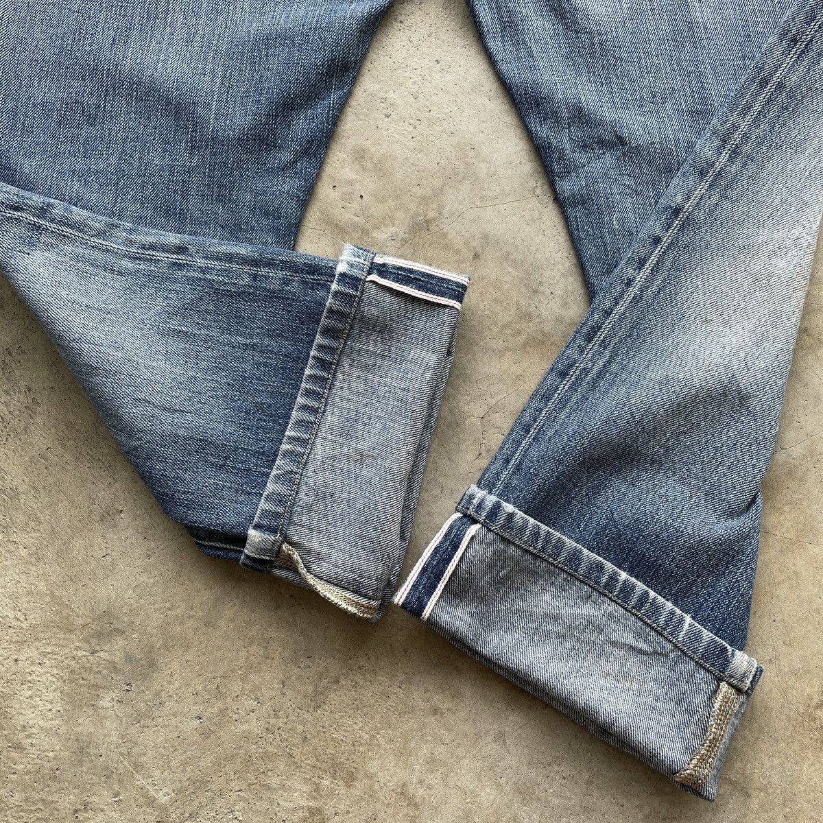 Japanese Brand W30💥 Vintage Japanese Brand Selvage Faded Denim Jeans Pants Size US 30 / EU 46 - 9 Thumbnail
