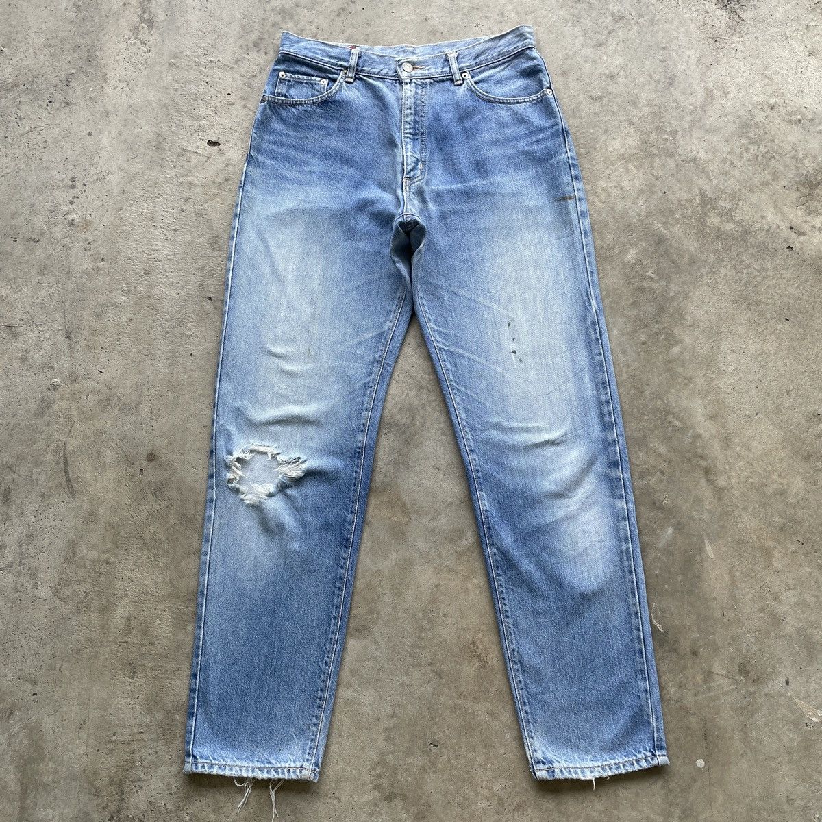 Edwin 90s Vintage Edwin Us Classic Faded Denim Jeans Pants W31 Size US 31 - 1 Thumbnail