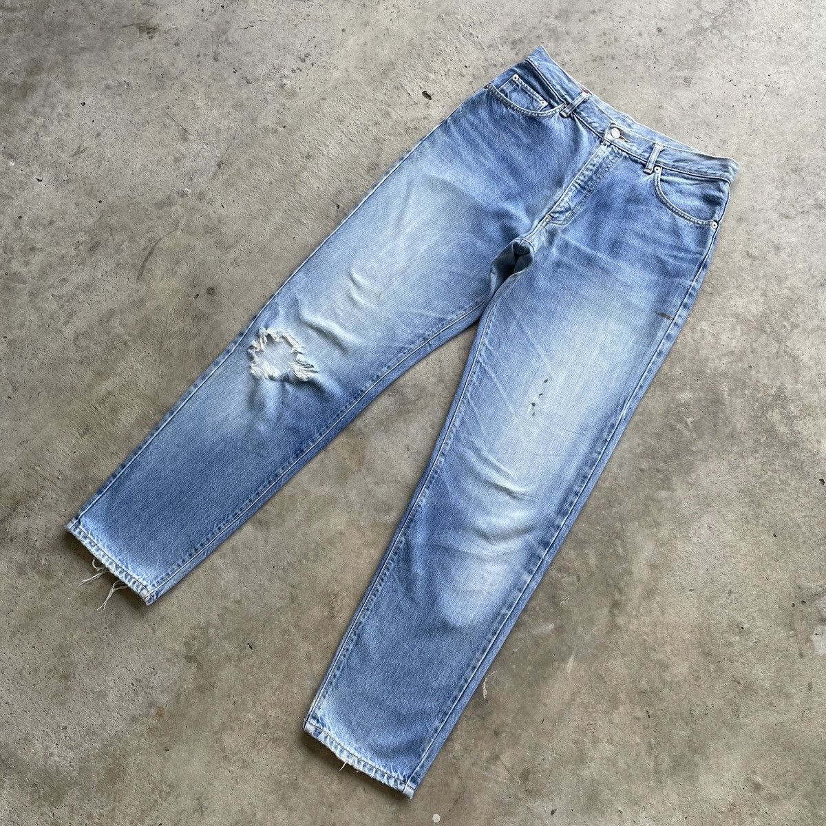 Edwin 90s Vintage Edwin Us Classic Faded Denim Jeans Pants W31 Size US 31 - 2 Thumbnail
