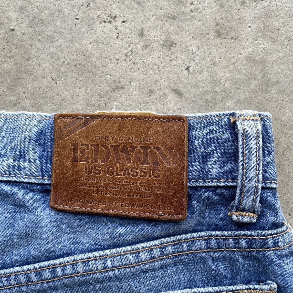 Edwin 90s Vintage Edwin Us Classic Faded Denim Jeans Pants W31 Size US 31 - 12 Thumbnail