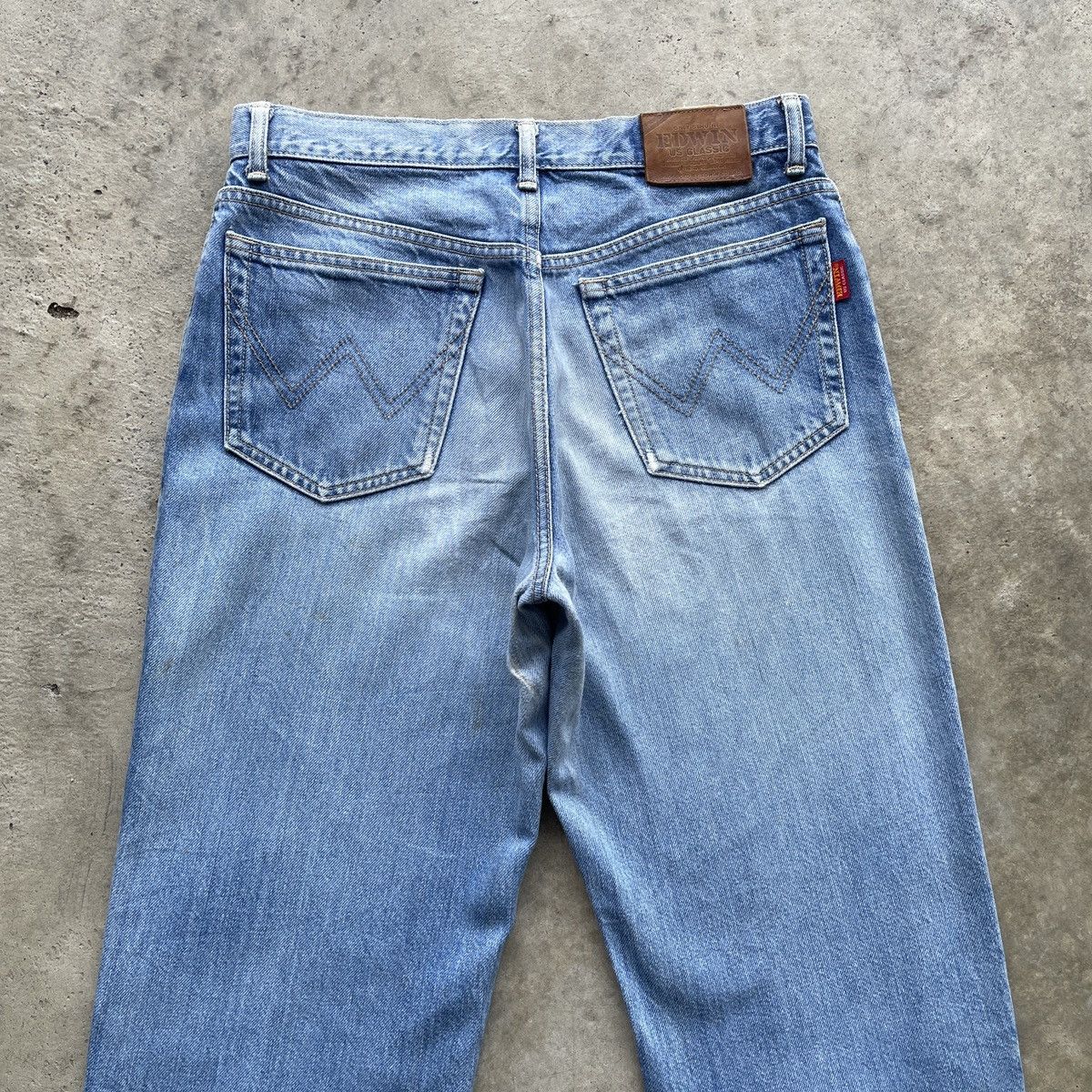Edwin 90s Vintage Edwin Us Classic Faded Denim Jeans Pants W31 Size US 31 - 14 Thumbnail