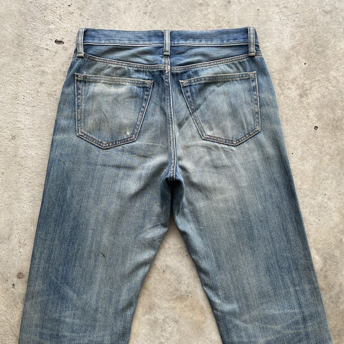 Japanese Brand W30💥 Vintage Japanese Distressed Faded Rusty Denim Pants Size US 30 / EU 46 - 11 Thumbnail