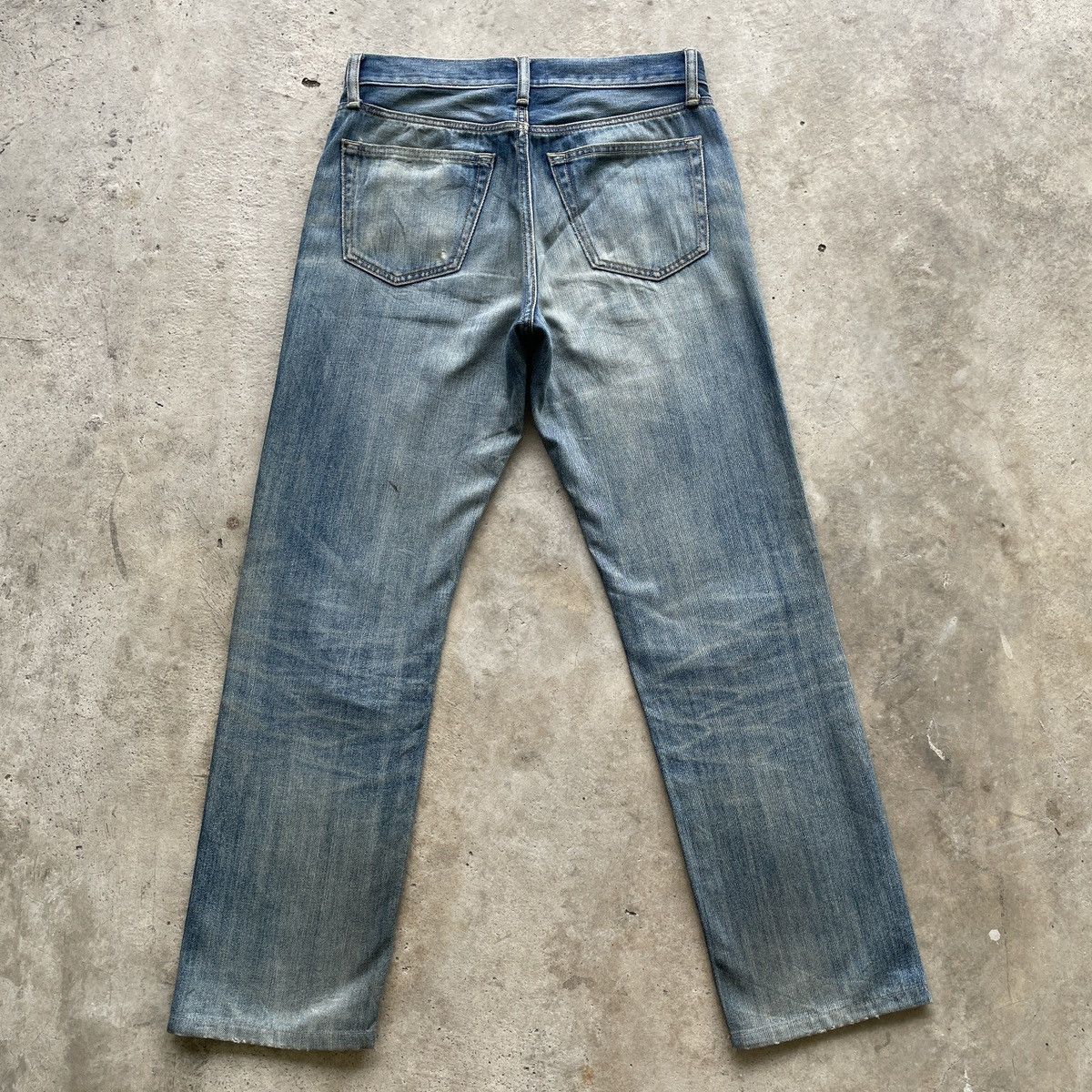 Japanese Brand W30💥 Vintage Japanese Distressed Faded Rusty Denim Pants Size US 30 / EU 46 - 12 Thumbnail