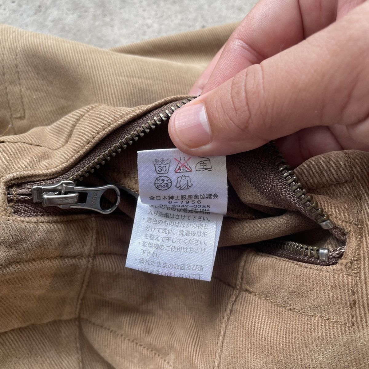 Faded Glory × Vintage Vintage LL Palio Faded Double Knee Trousers Casual Pants W33 Size US 33 - 7 Thumbnail