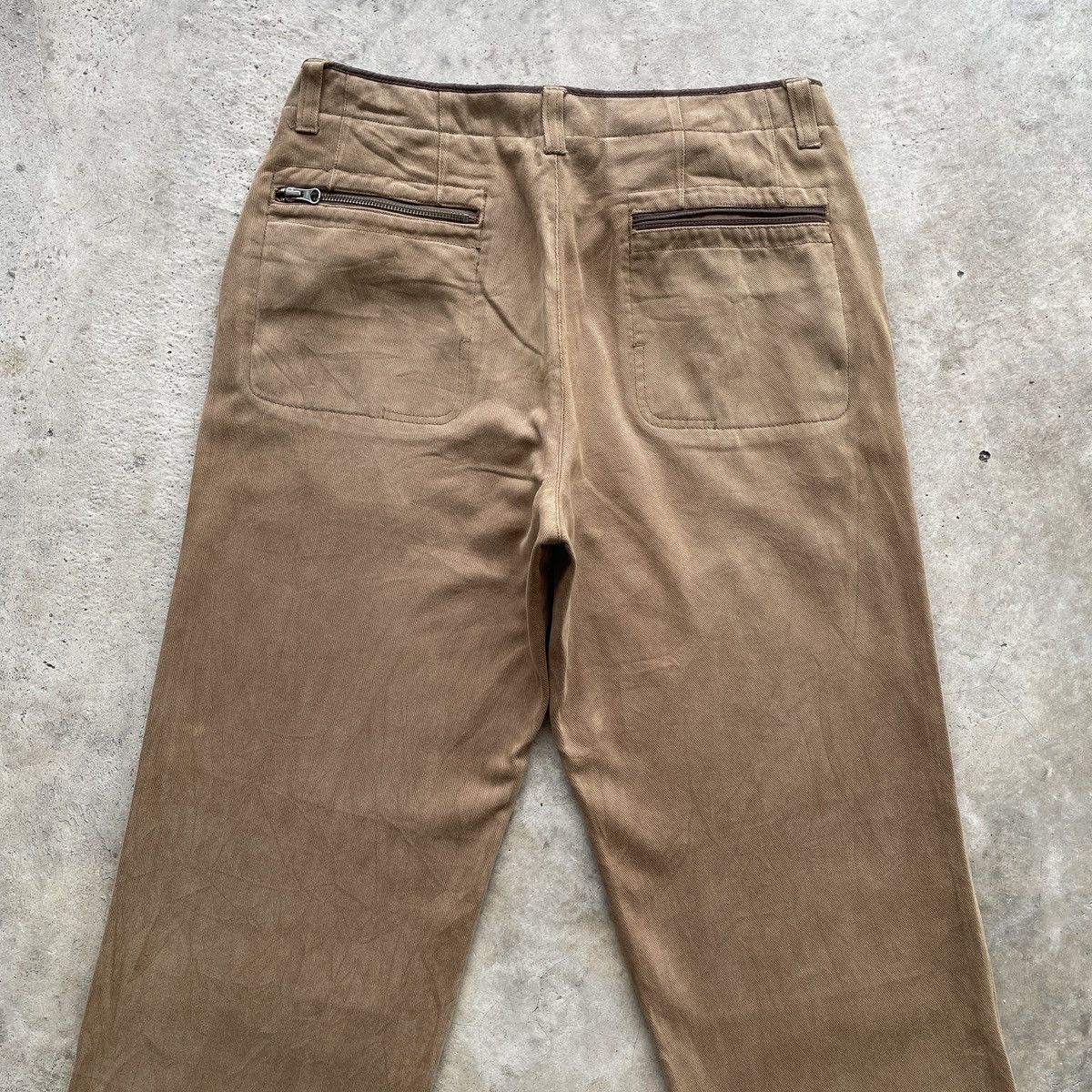 Faded Glory × Vintage Vintage LL Palio Faded Double Knee Trousers Casual Pants W33 Size US 33 - 9 Thumbnail
