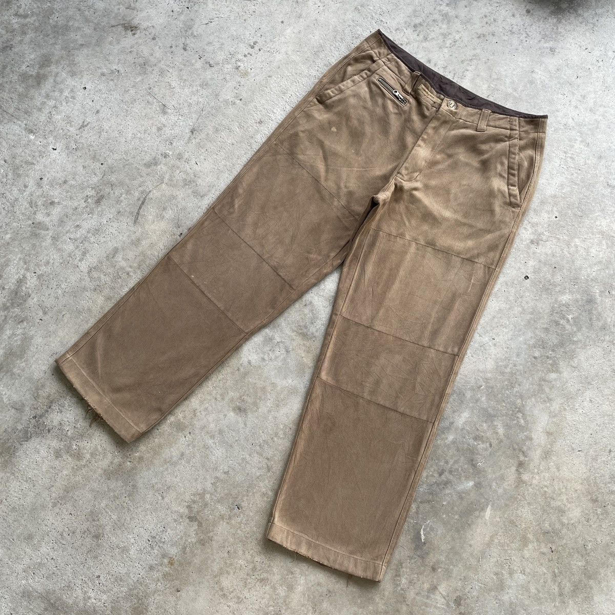 Faded Glory × Vintage Vintage LL Palio Faded Double Knee Trousers Casual Pants W33 Size US 33 - 2 Thumbnail