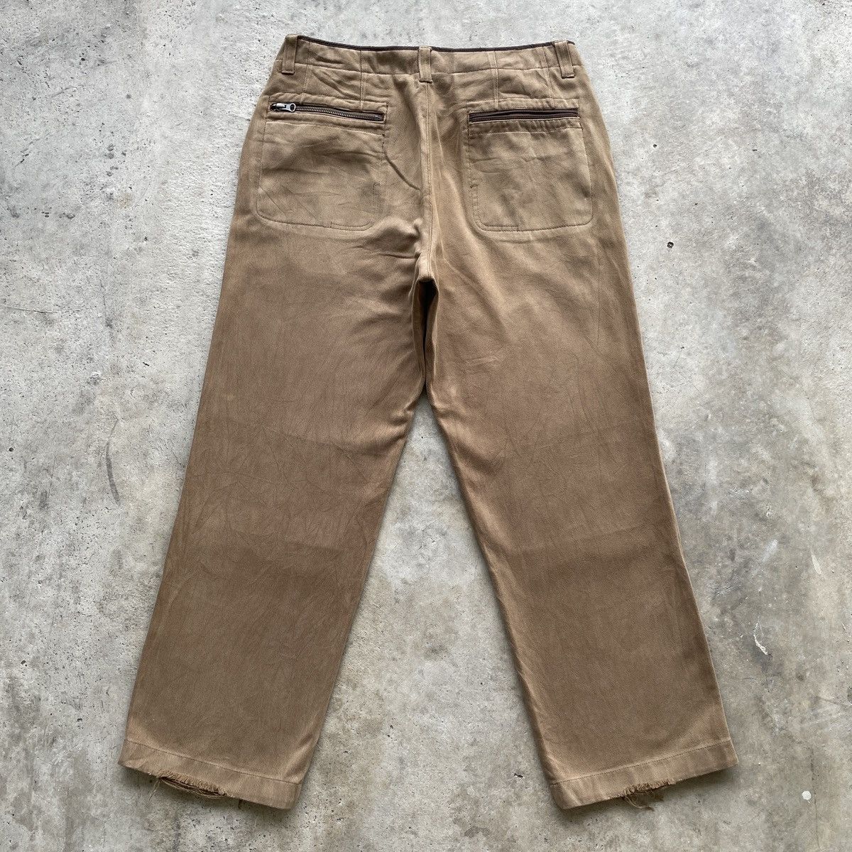 Faded Glory × Vintage Vintage LL Palio Faded Double Knee Trousers Casual Pants W33 Size US 33 - 11 Thumbnail