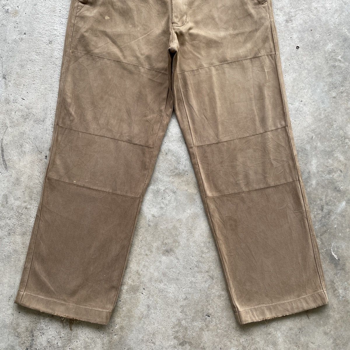 Faded Glory × Vintage Vintage LL Palio Faded Double Knee Trousers Casual Pants W33 Size US 33 - 4 Thumbnail