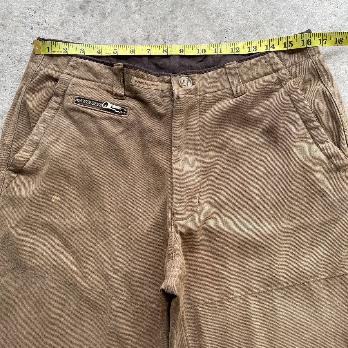 Faded Glory × Vintage Vintage LL Palio Faded Double Knee Trousers Casual Pants W33 Size US 33 - 5 Thumbnail