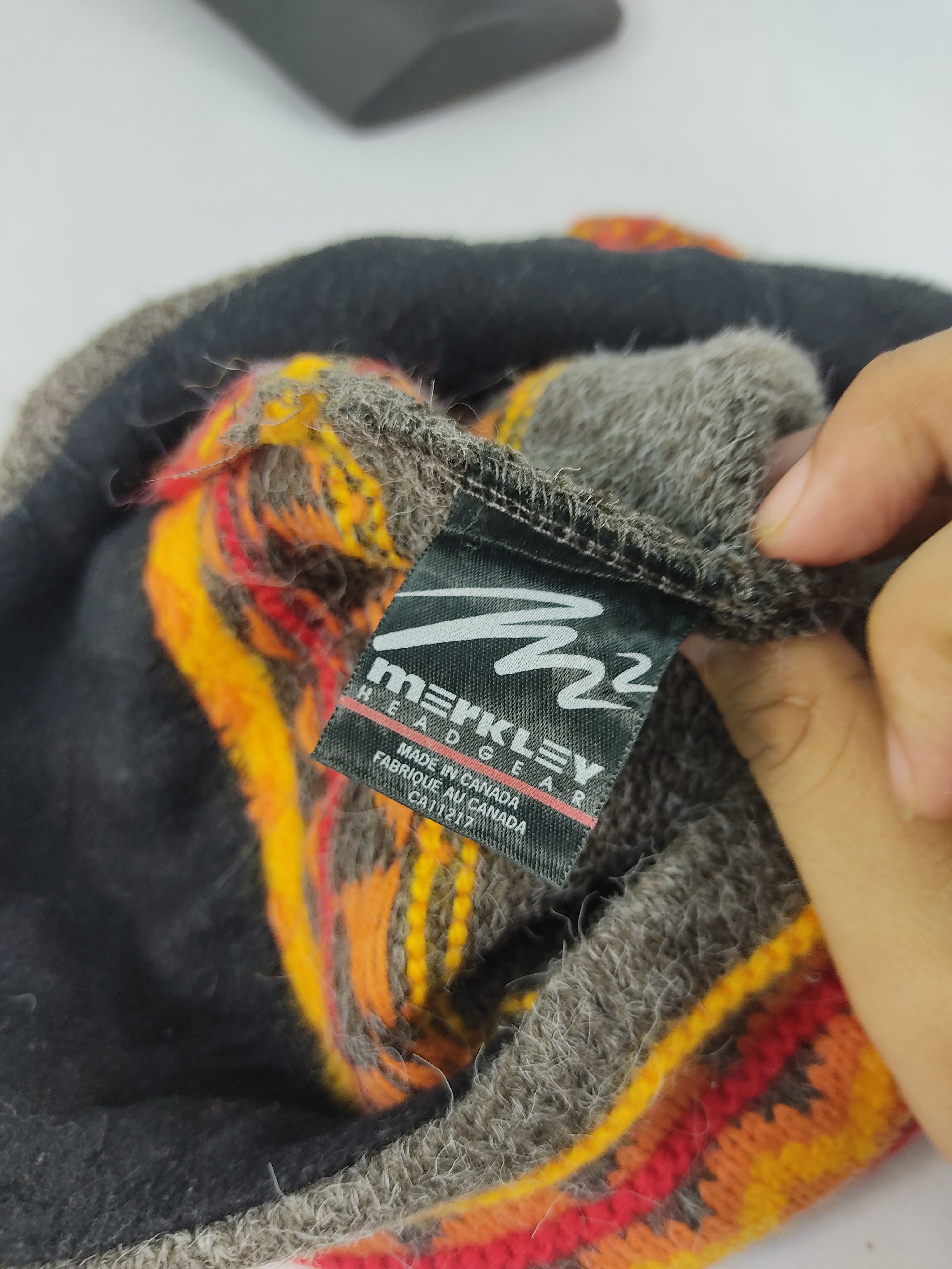 Japanese Brand Vintage Merkley Headgear Earflap Beanie/Snow Hat/Snow Cap Size ONE SIZE - 6 Thumbnail