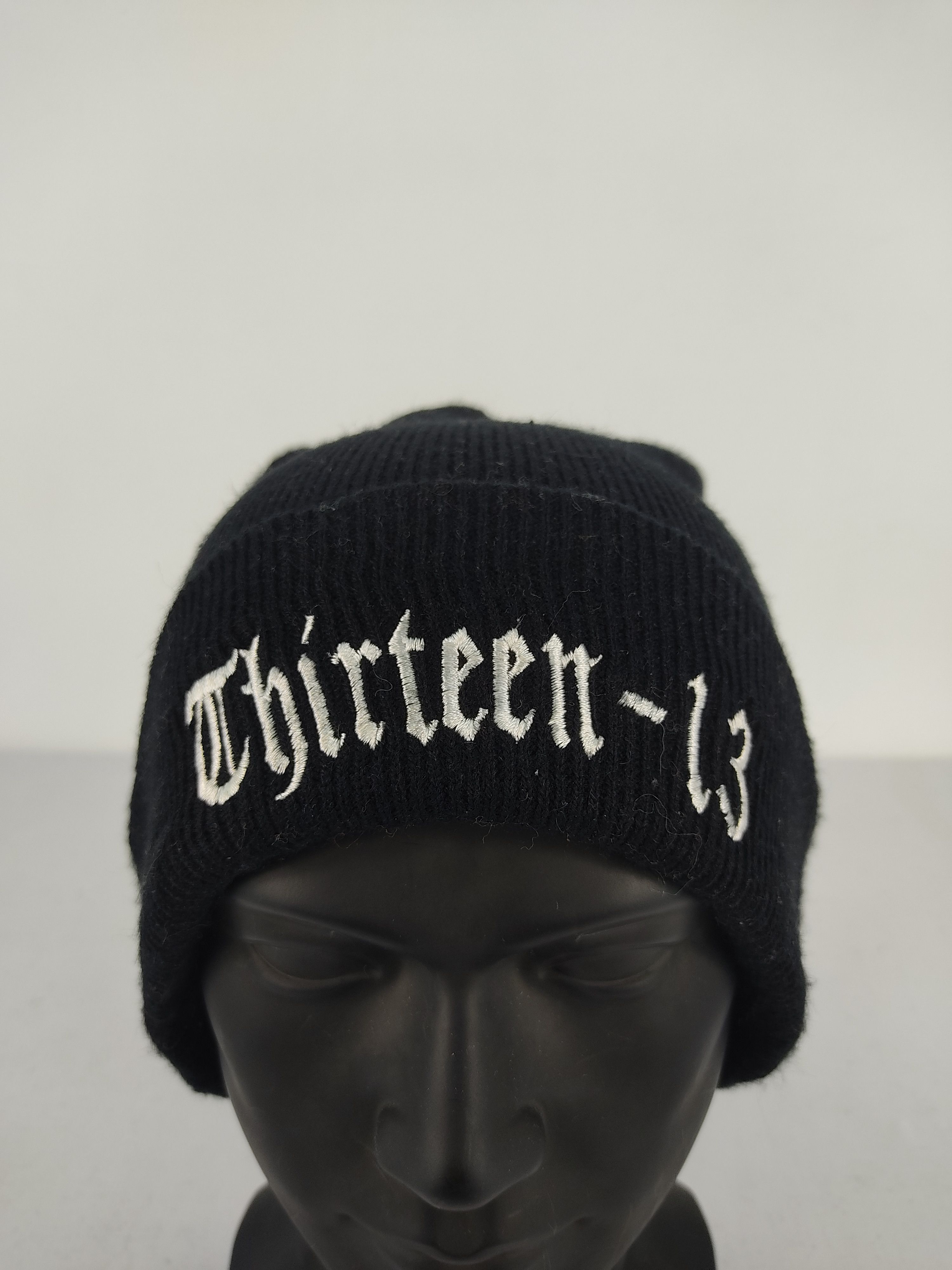 Japanese Brand × Vintage Vintage Japanese Brand Thirteen-13 Beanie/Snow Hat/Snow Cap Size ONE SIZE - 5 Thumbnail