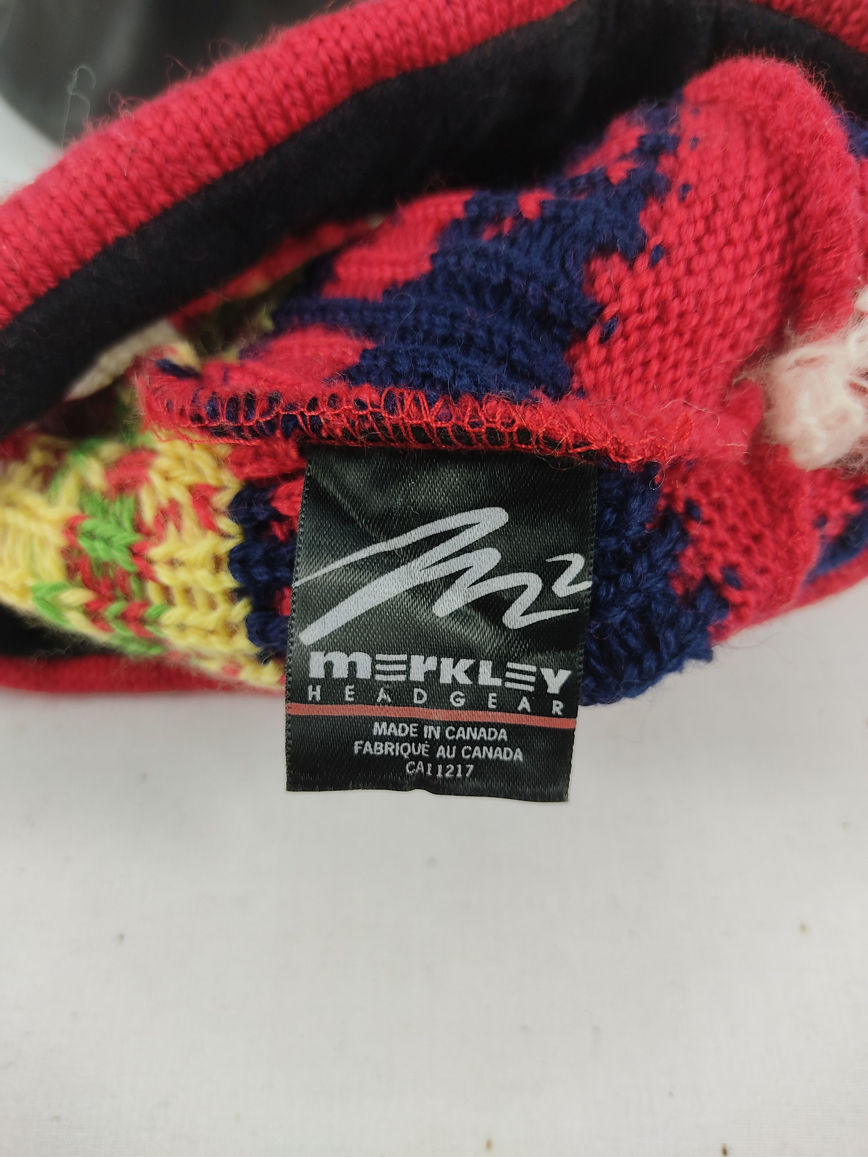 Vintage Vintage Merkley Beanie / Snow Hat / Snow Cap Size ONE SIZE - 7 Thumbnail