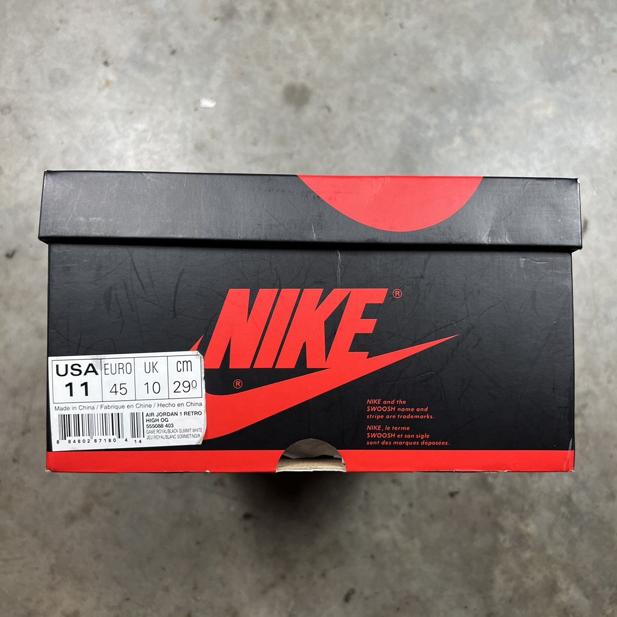 Jordan Brand × Nike Jordan 1 Retro High NRG Patent Gold Toe Size US 11 / EU 44 - 7 Thumbnail