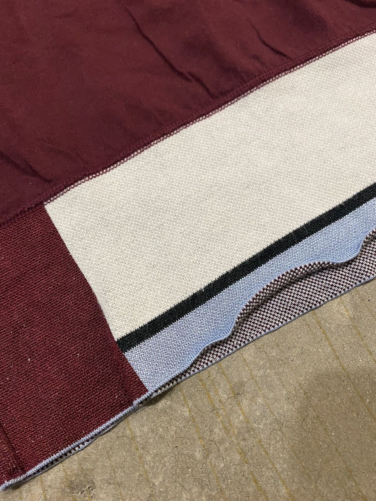Japanese Brand × Le Grande Bleu (L.G.B.) × Toga Toga Virilis hybrid knit hem shirt Size US S / EU 44-46 / 1 - 5 Thumbnail