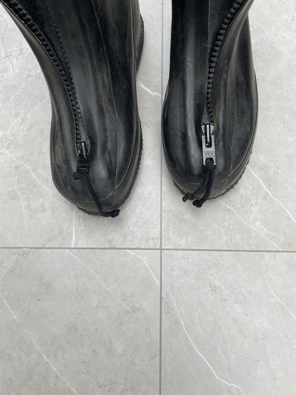 Vintage Vintage 90s Avant Garde Combat Waterproof Boots Size US 10.5 / EU 43-44 - 10 Thumbnail