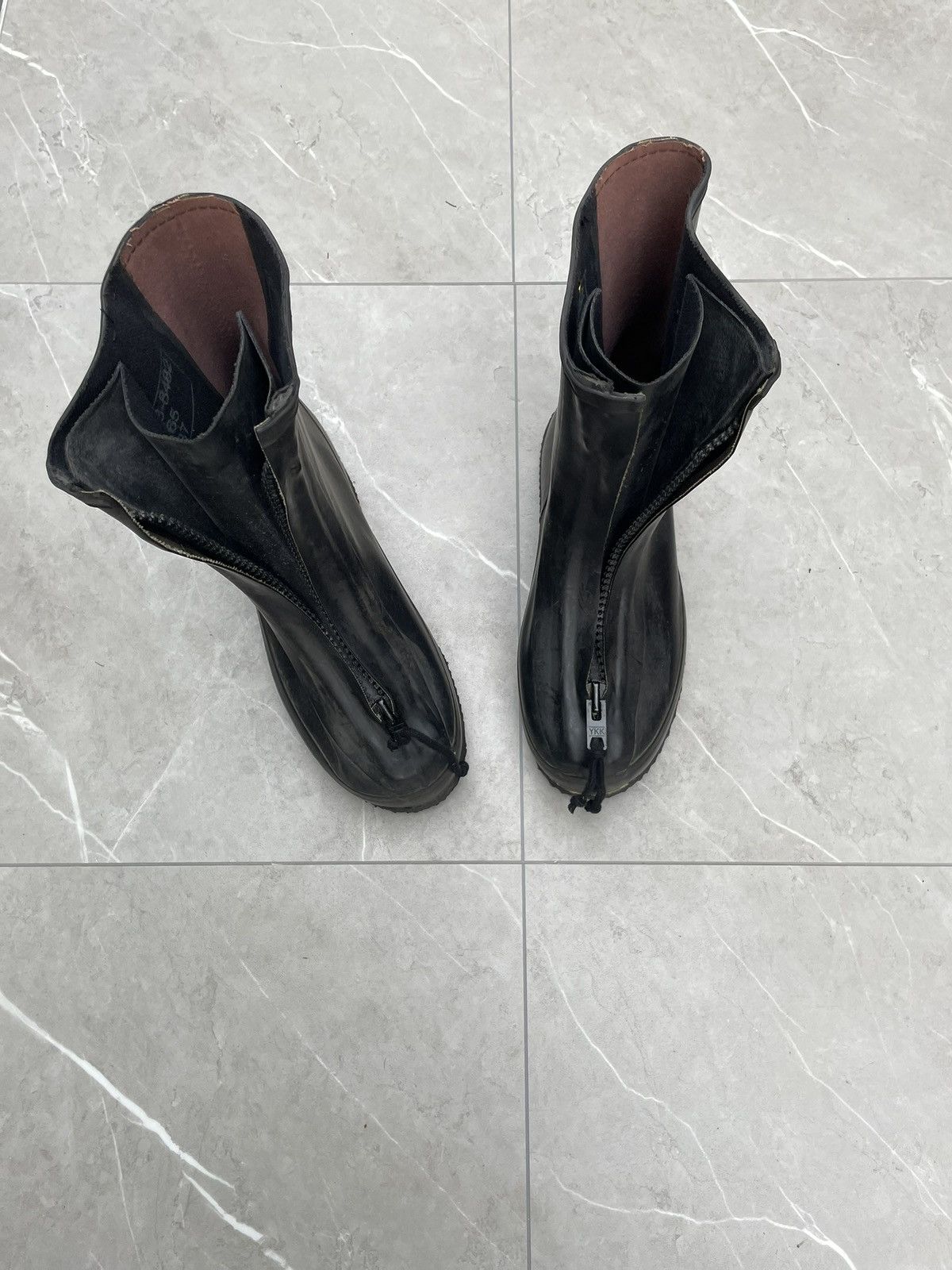 Vintage Vintage 90s Avant Garde Combat Waterproof Boots Size US 10.5 / EU 43-44 - 5 Thumbnail