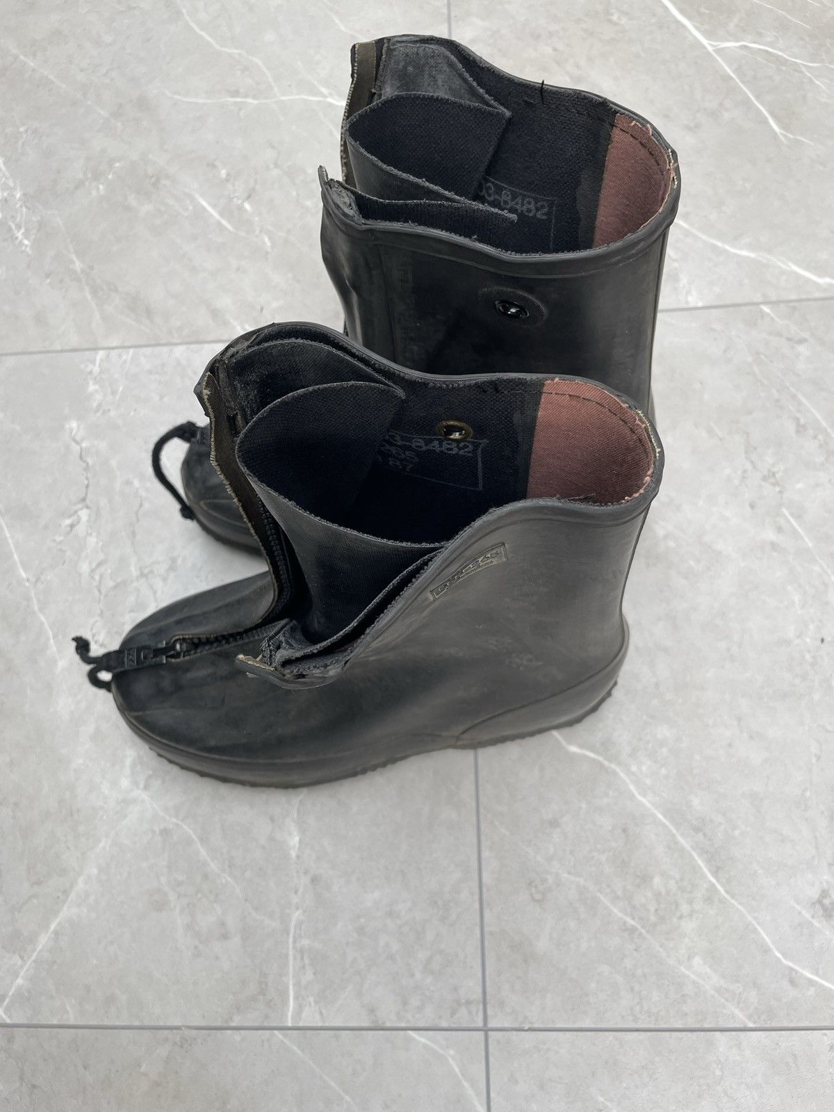 Vintage Vintage 90s Avant Garde Combat Waterproof Boots Size US 10.5 / EU 43-44 - 7 Thumbnail