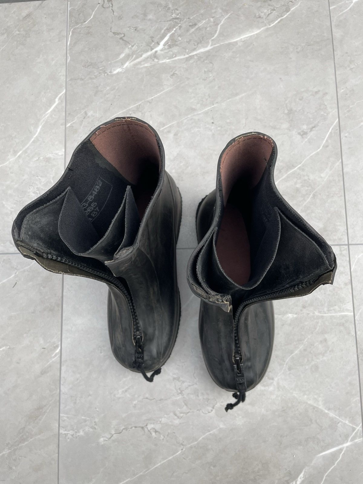 Vintage Vintage 90s Avant Garde Combat Waterproof Boots Size US 10.5 / EU 43-44 - 6 Thumbnail