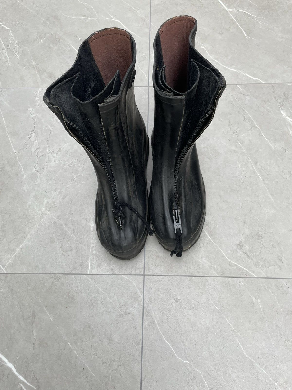 Vintage Vintage 90s Avant Garde Combat Waterproof Boots Size US 10.5 / EU 43-44 - 4 Thumbnail