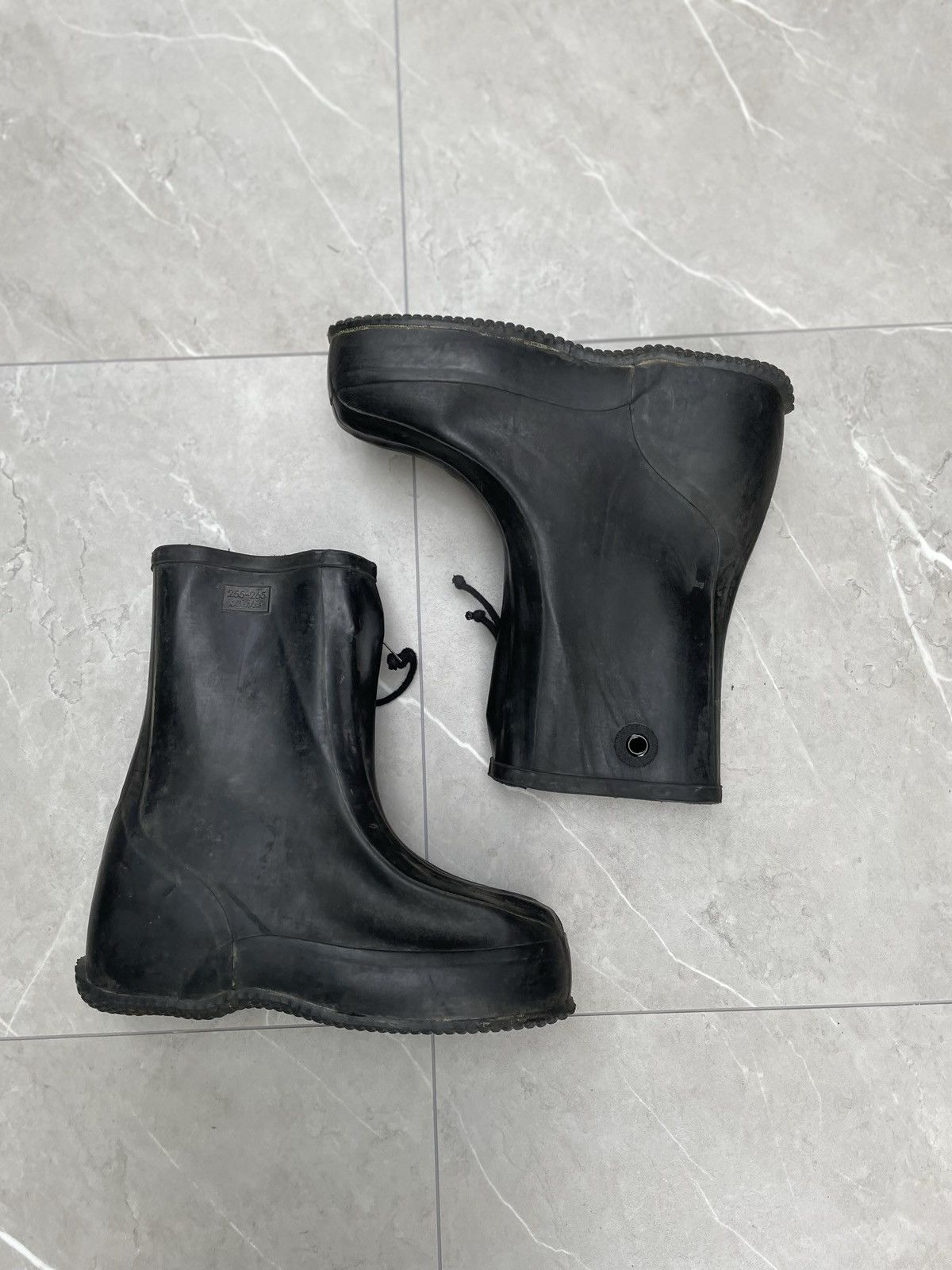 image of Vintage 90's Avant Garde Combat Waterproof Boots in Black, Men's (Size 11)