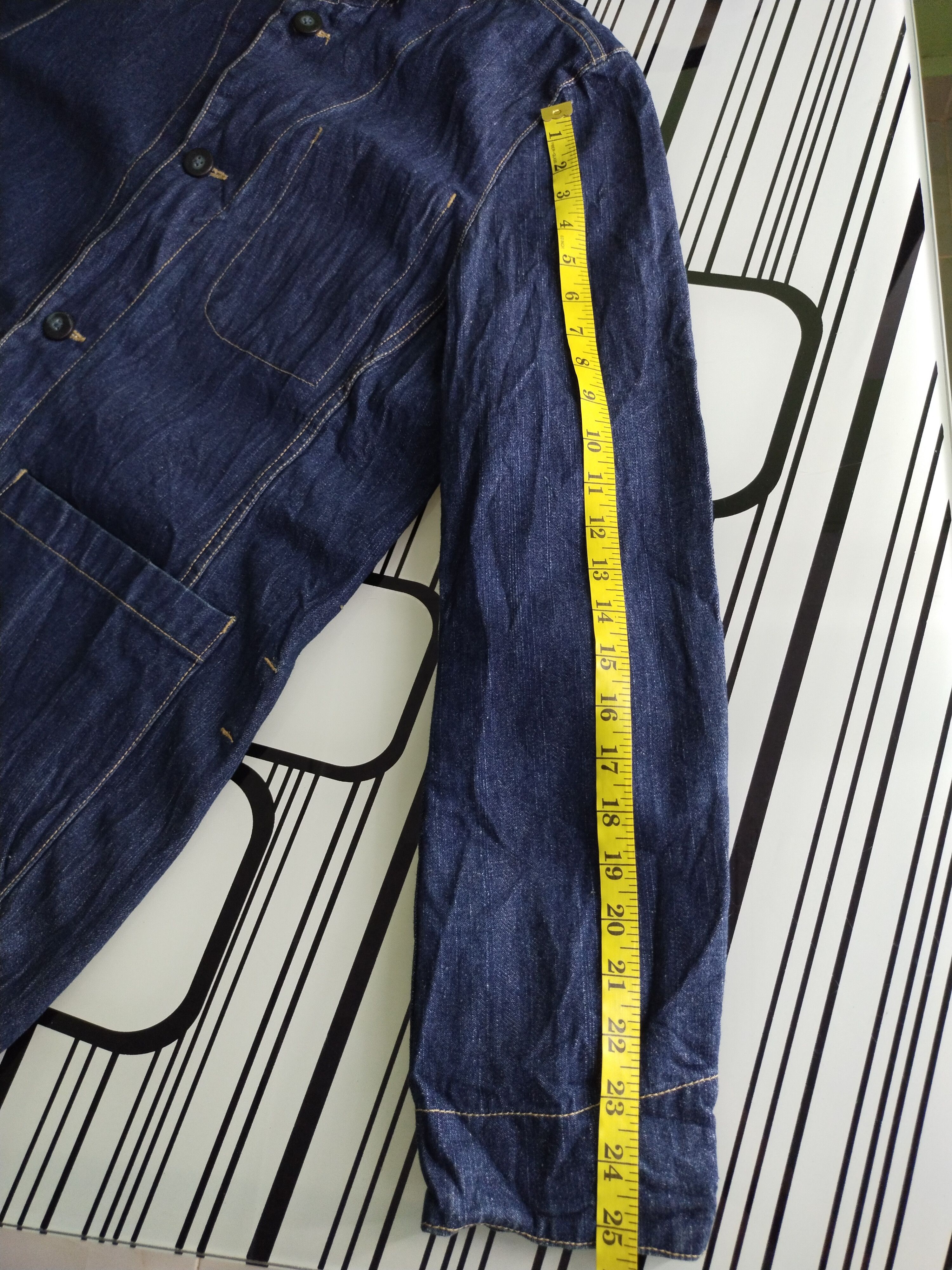 If Six Was Nine × Vintage 🔥 Exsezon Exchange Denim Jacket Size US M / EU 48-50 / 2 - 11 Thumbnail
