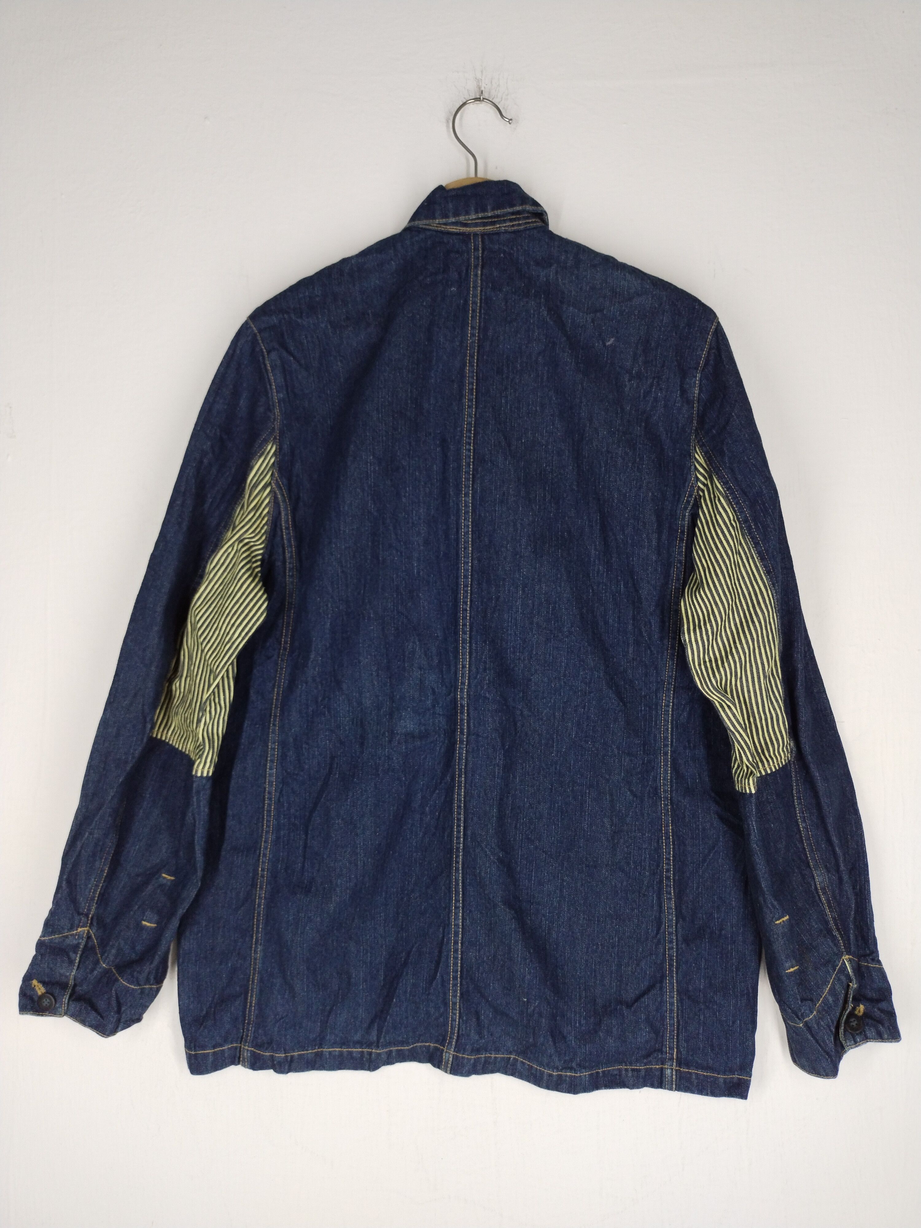 If Six Was Nine × Vintage 🔥 Exsezon Exchange Denim Jacket Size US M / EU 48-50 / 2 - 4 Thumbnail