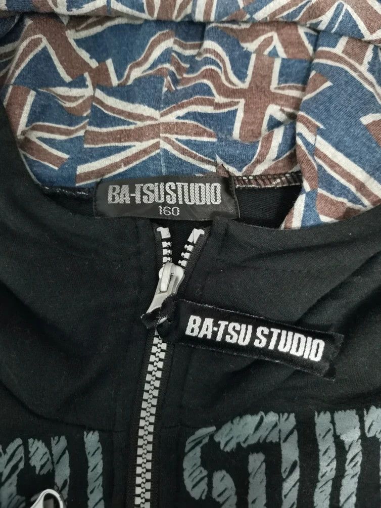 Japanese Brand Vintage Ba-tsu Studio Sleeveless Hoodie Skull Punk Size US S / EU 44-46 / 1 - 4 Thumbnail