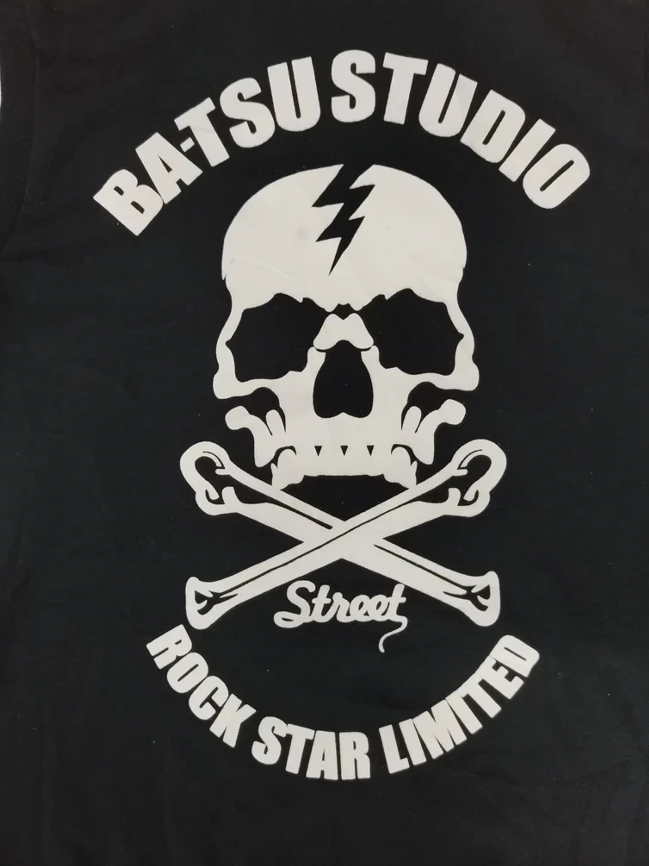 Japanese Brand Vintage Ba-tsu Studio Sleeveless Hoodie Skull Punk Size US S / EU 44-46 / 1 - 1 Thumbnail