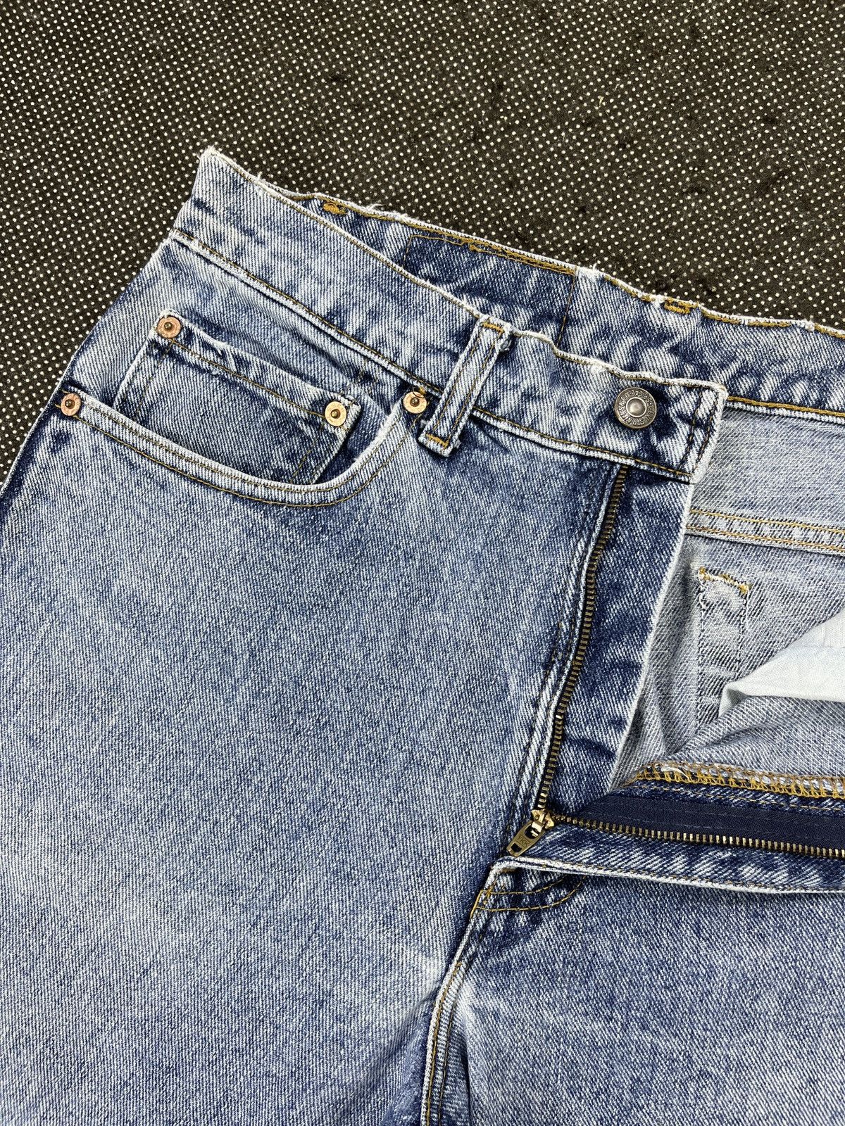 Levi's 90s Vintage Levis 550 Stone Wash Jeans - J466 Size US 32 / EU 48 - 7 Thumbnail