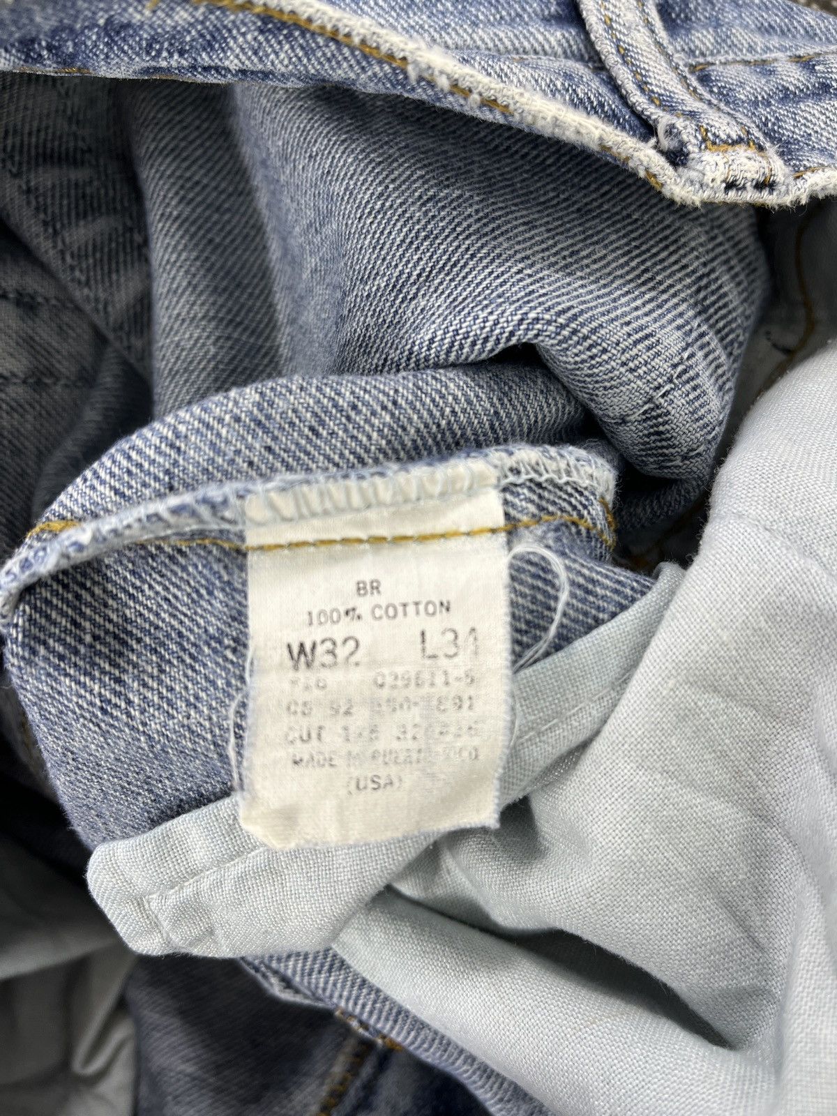 Levi's 90s Vintage Levis 550 Stone Wash Jeans - J466 Size US 32 / EU 48 - 9 Thumbnail