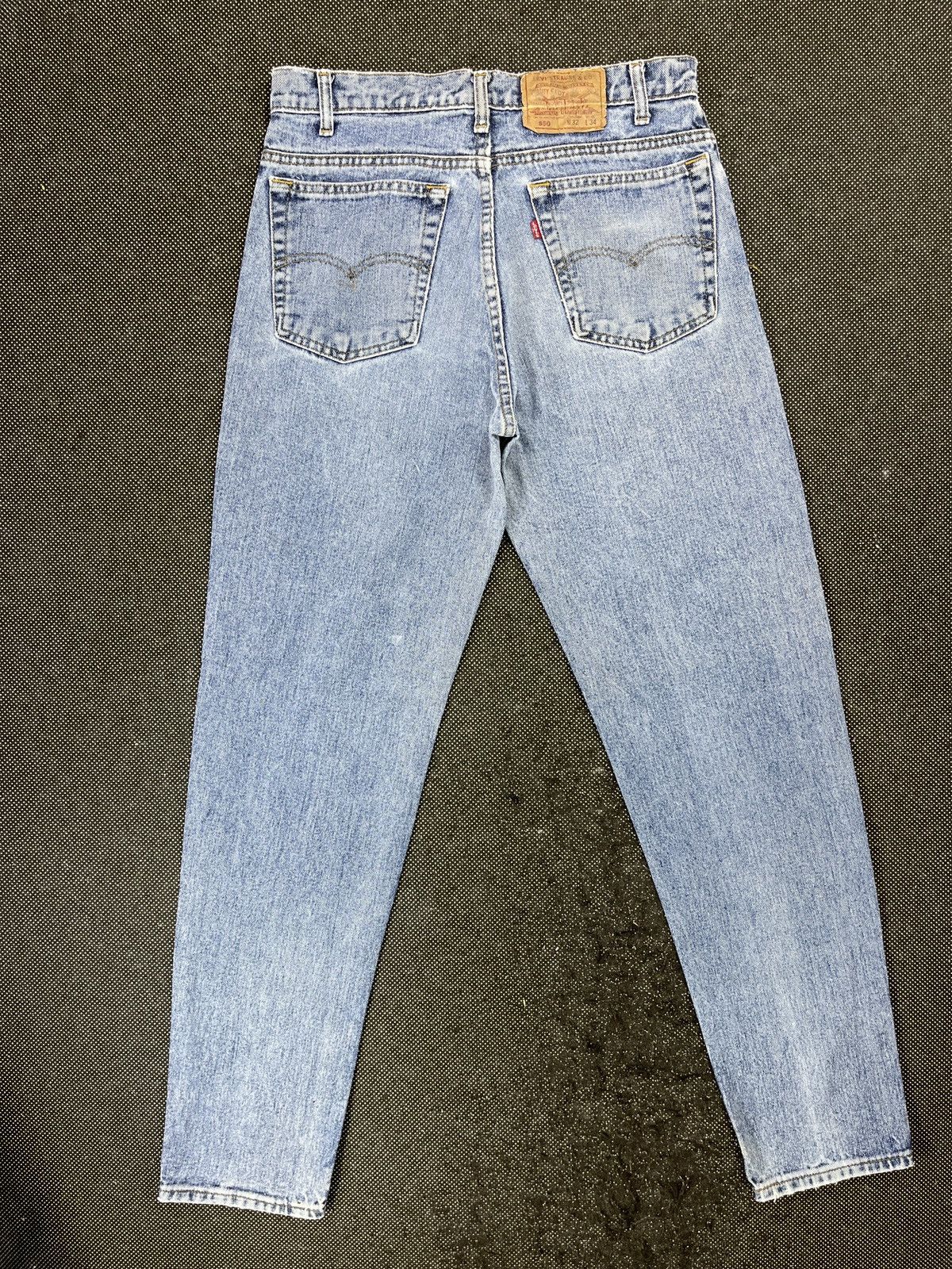 Levi's 90s Vintage Levis 550 Stone Wash Jeans - J466 Size US 32 / EU 48 - 2 Thumbnail