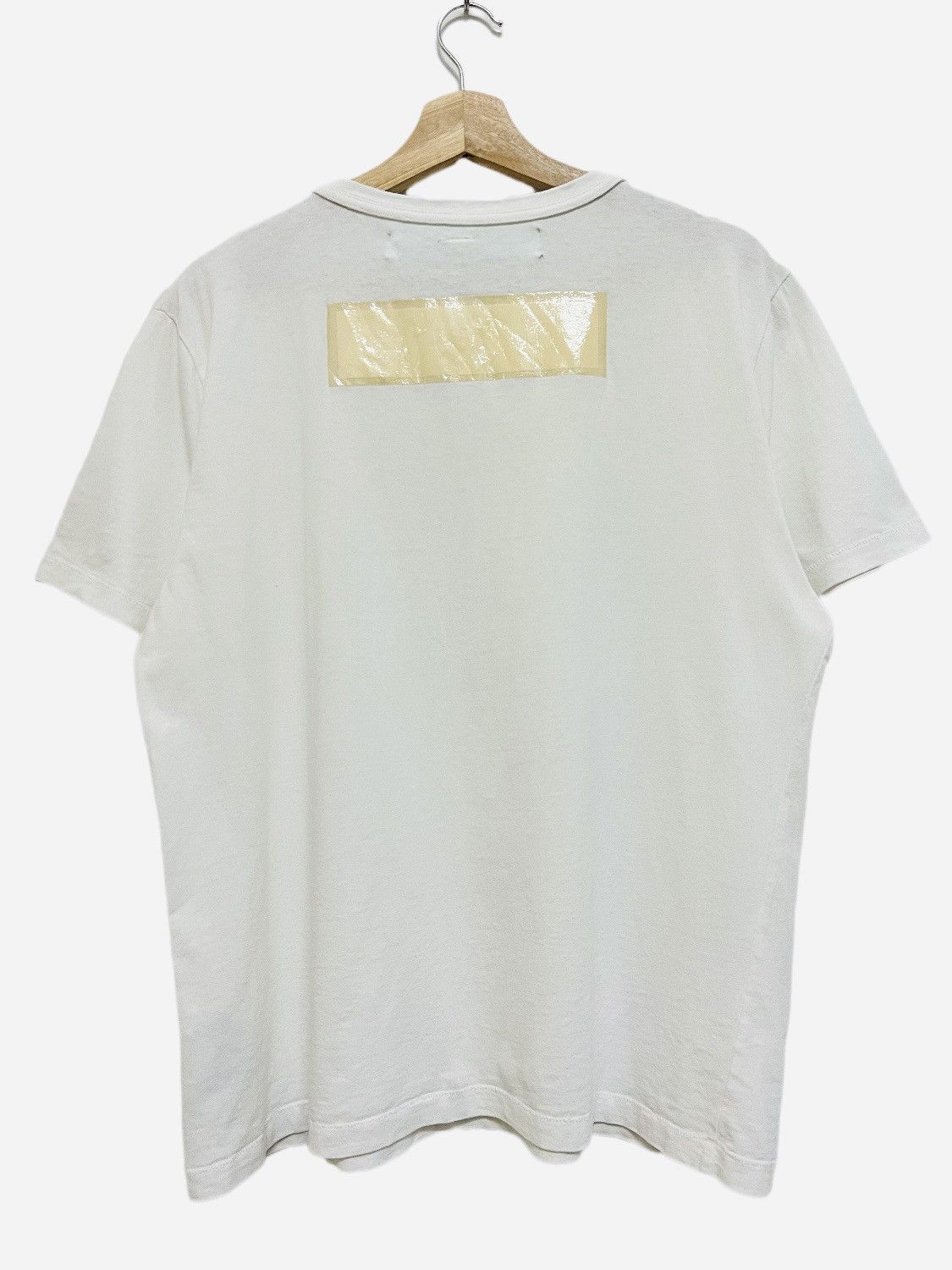 Off-White Off-White Tape Mens Cotton Tee Size US L / EU 52-54 / 3 - 11 Thumbnail
