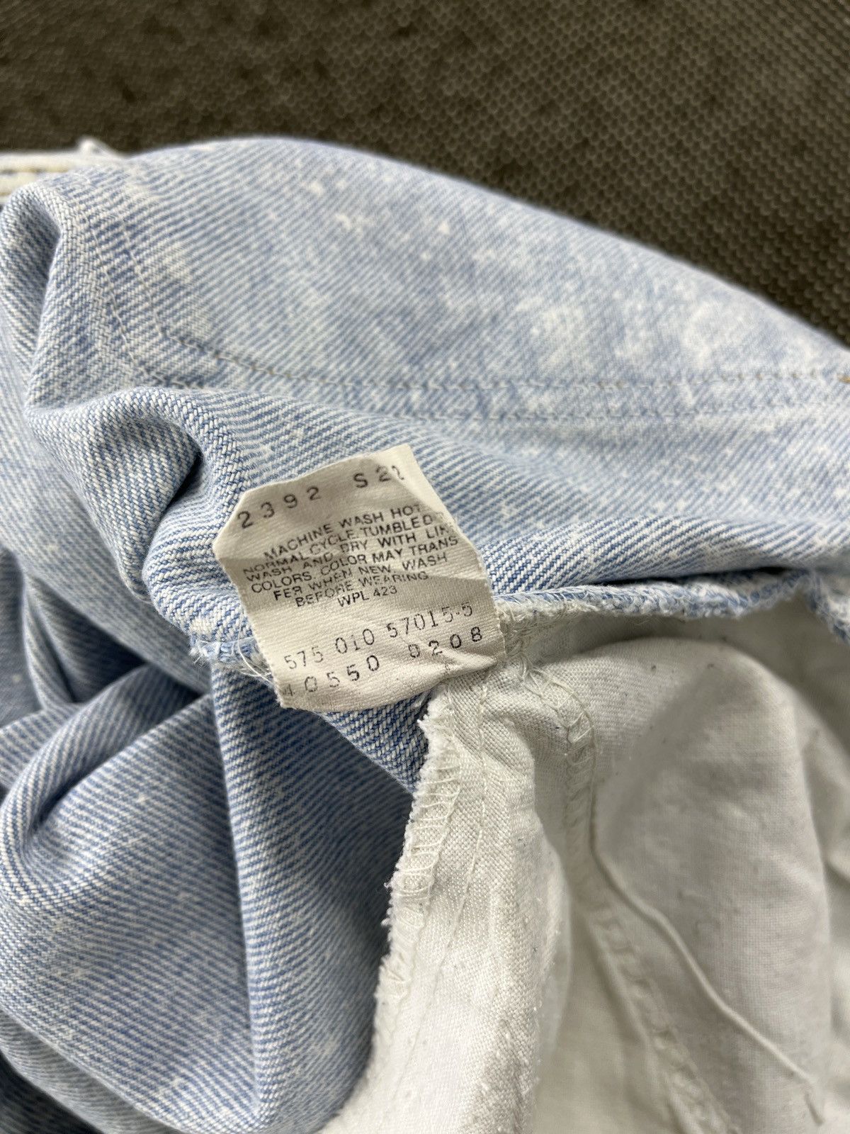 Levi's 90s Vintage Levis 550 Light Wash Jeans - J627 Size US 35 - 8 Thumbnail