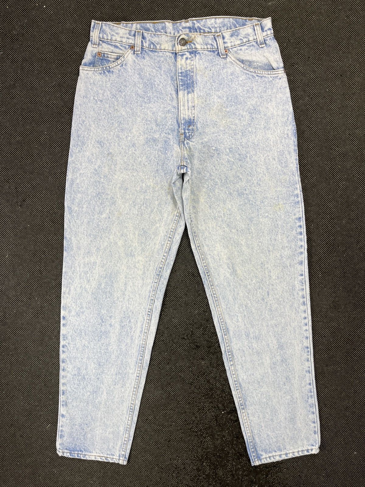 Levi's 90s Vintage Levis 550 Light Wash Jeans - J627 Size US 35 - 1 Thumbnail