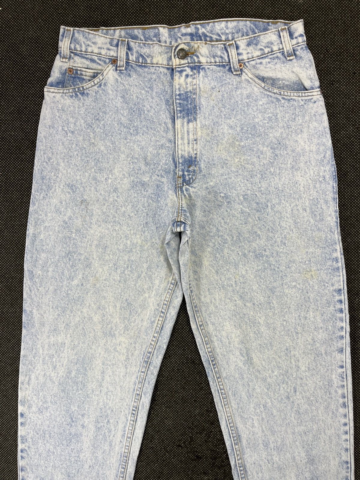 Levi's 90s Vintage Levis 550 Light Wash Jeans - J627 Size US 35 - 3 Thumbnail