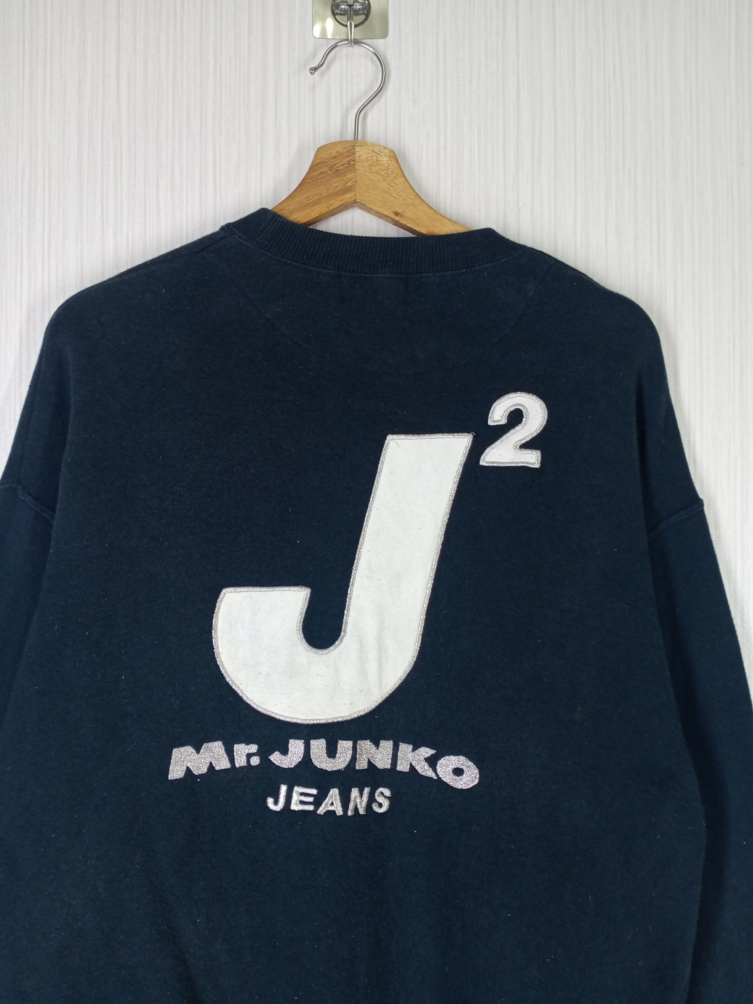 Hiroko Koshino Homme Vintage Mr.Junko Koshino Jeans Embroidered Big Logo Size US M / EU 48-50 / 2 - 2 Thumbnail