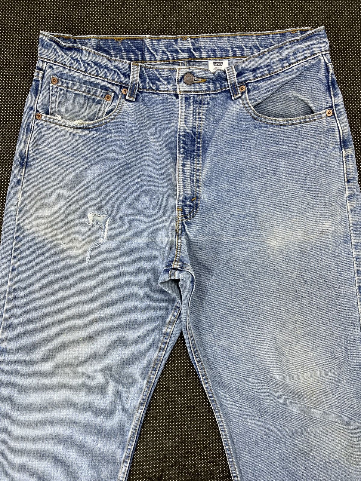 Levi's 90’s Vintage Levis 550 Stone Wash Jeans - J657 Size US 36 / EU 52 - 3 Thumbnail
