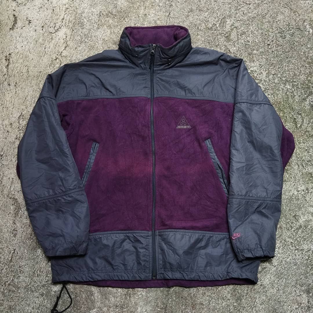 Nike × Nike ACG Vintage Nike acg fleece jacket Size US L / EU 52-54 / 3 - 1 Thumbnail