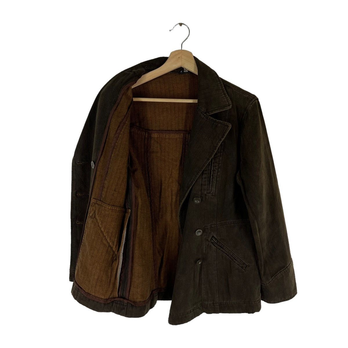 Japanese Brand VINTAGE CHORE JACKET LIVRE CLAIRE JAPAN MADE Size US M / EU 48-50 / 2 - 7 Thumbnail
