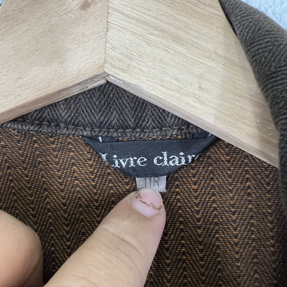 Japanese Brand VINTAGE CHORE JACKET LIVRE CLAIRE JAPAN MADE Size US M / EU 48-50 / 2 - 8 Thumbnail
