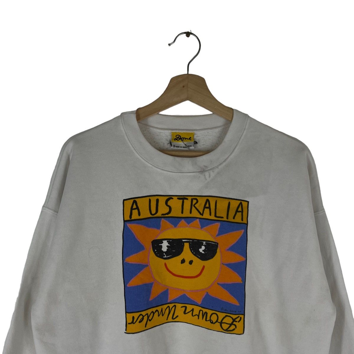 Vintage VINTAGE DONE SWEATSHIRT AUSTRALIA BIG LOGO Size US S / EU 44-46 / 1 - 2 Thumbnail