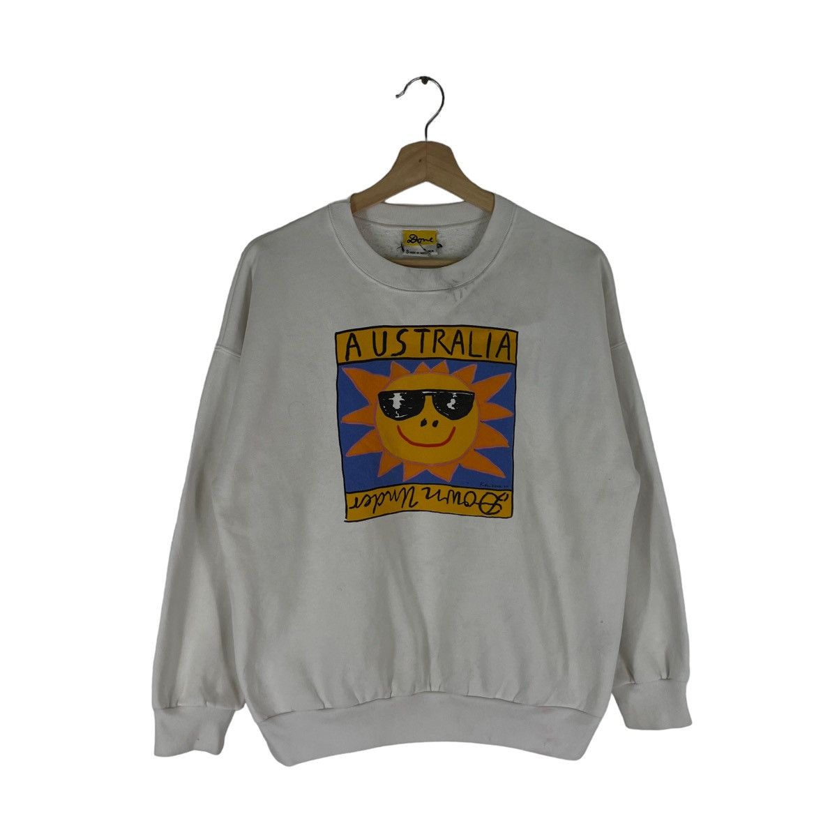 Vintage VINTAGE DONE SWEATSHIRT AUSTRALIA BIG LOGO Size US S / EU 44-46 / 1 - 1 Thumbnail