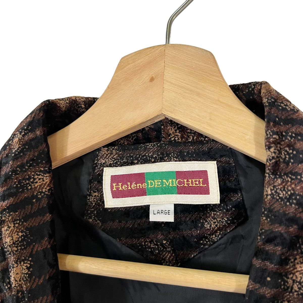 Japanese Brand VINTAGE CARDIGAN BOMBER JACKET DESIGN HELENEDEMICHAEL JAPAN Size US L / EU 52-54 / 3 - 8 Thumbnail