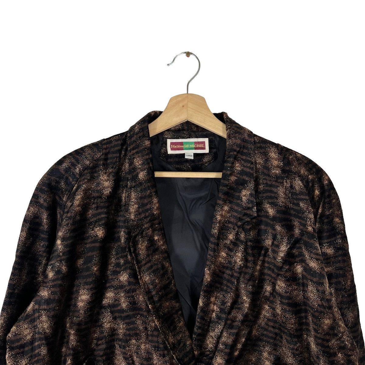 Japanese Brand VINTAGE CARDIGAN BOMBER JACKET DESIGN HELENEDEMICHAEL JAPAN Size US L / EU 52-54 / 3 - 2 Thumbnail