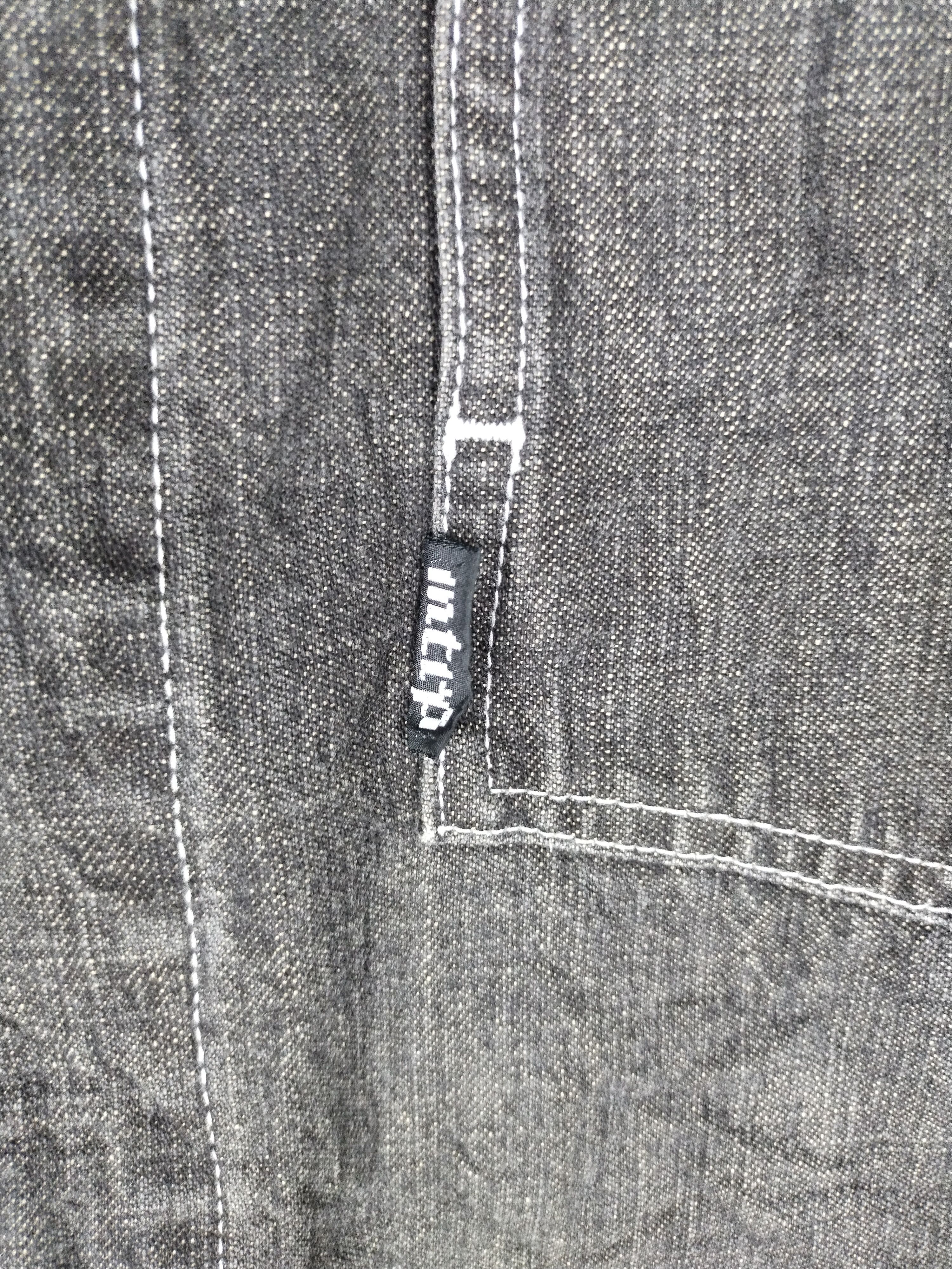 If Six Was Nine × Japanese Brand 🔥 Metropia Denim Jacket Size US L / EU 52-54 / 3 - 7 Thumbnail