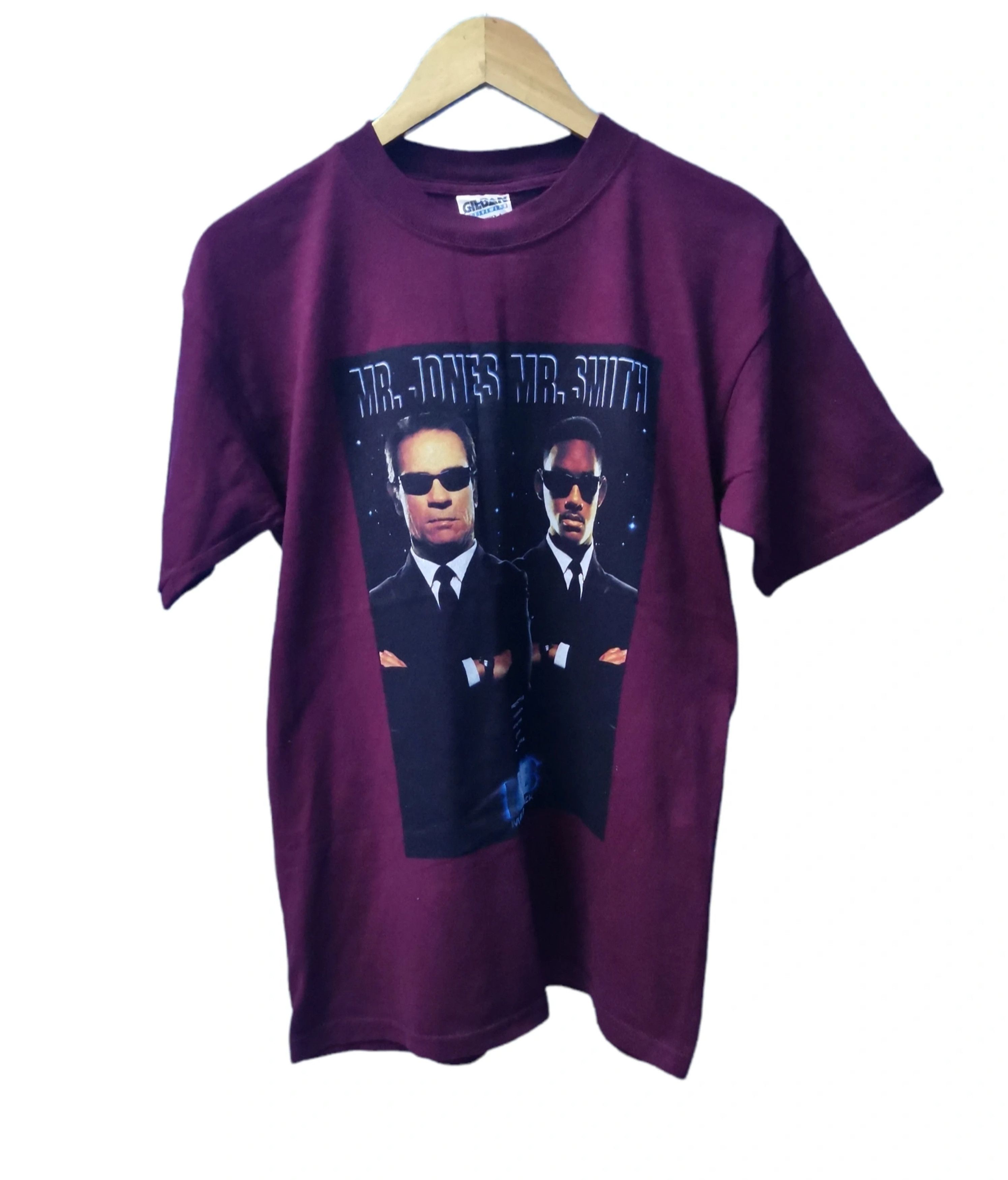 Vintage Men In Black Movie Tee Will Smith Saw Freddy Rare