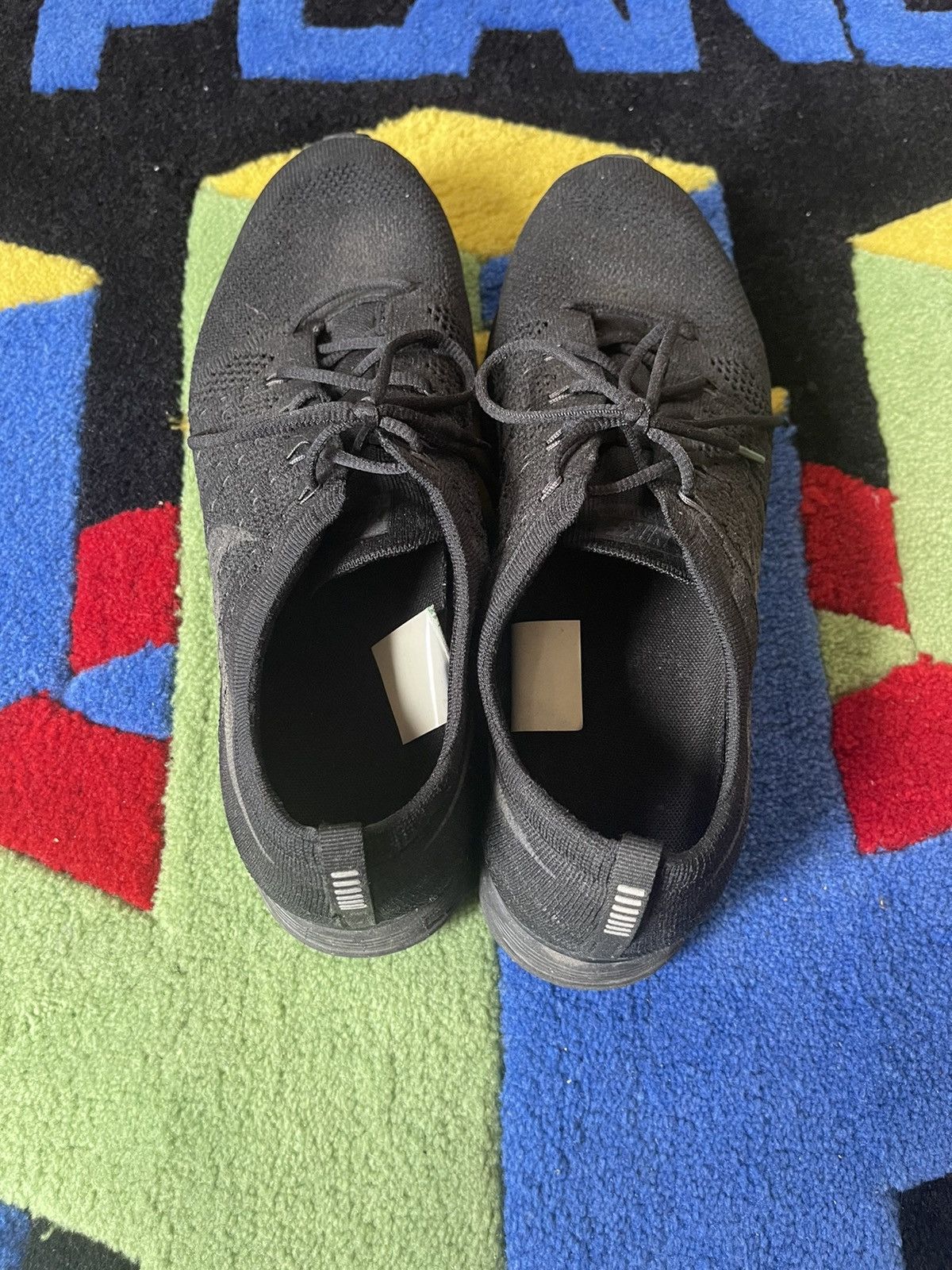 Nike NIKE FLYKNIT TRAINER - TRIPLE BLACK Size US 10.5 / EU 43-44 - 4 Thumbnail