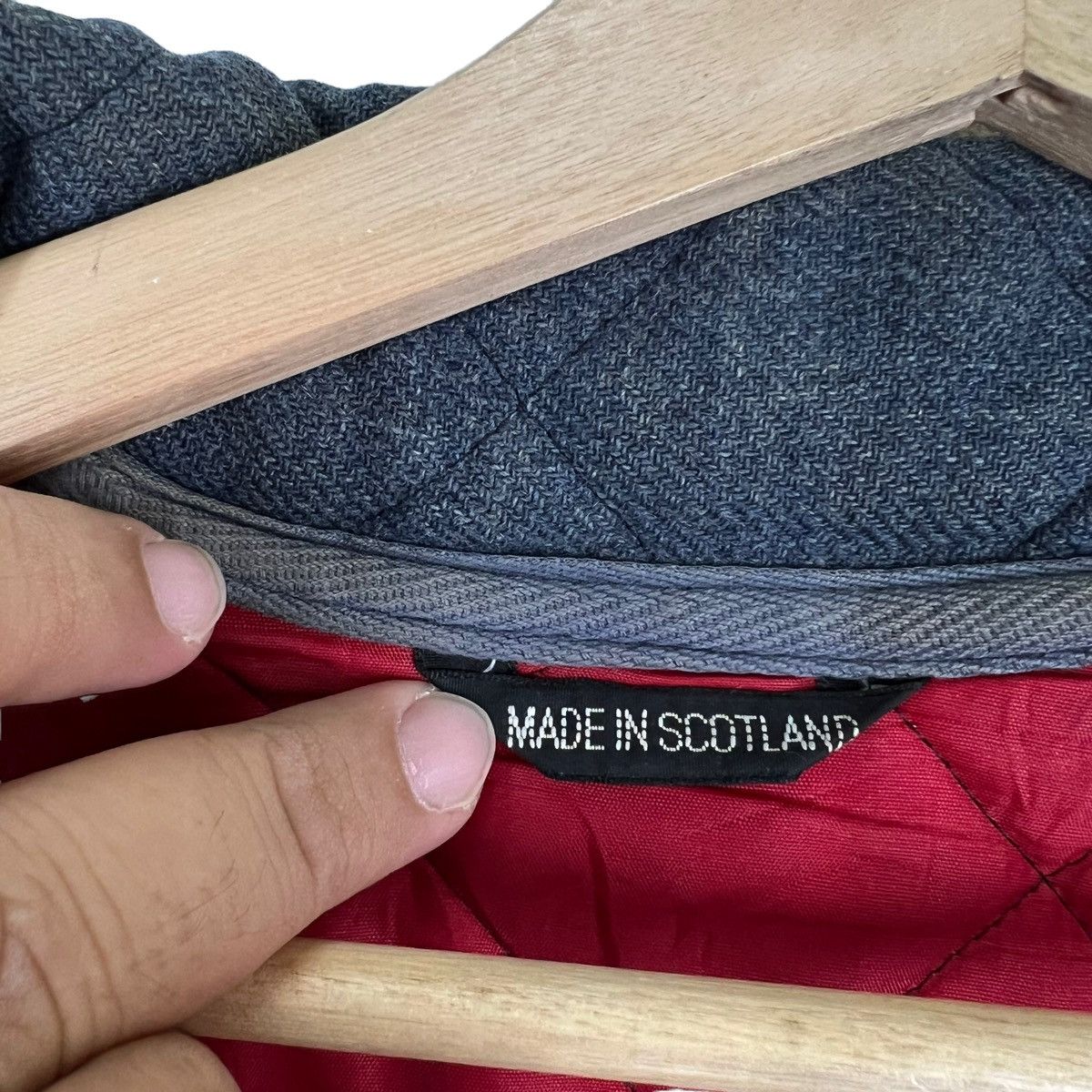 Mackintosh VINTAGE QUILTED BUTTON JACKET MACKINTOSH MADE IN SCOTLAND Size US M / EU 48-50 / 2 - 9 Thumbnail