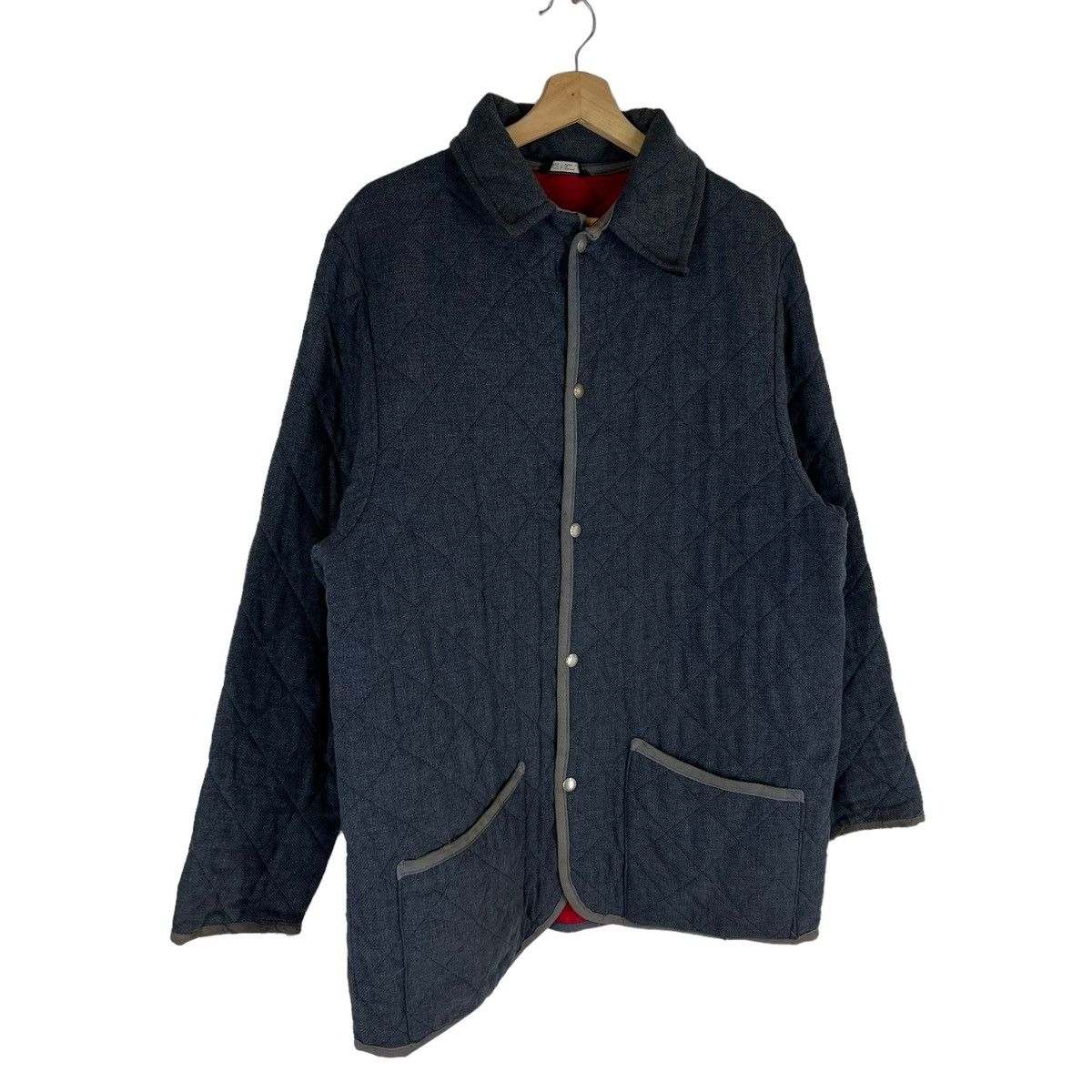 Mackintosh VINTAGE QUILTED BUTTON JACKET MACKINTOSH MADE IN SCOTLAND Size US M / EU 48-50 / 2 - 2 Thumbnail